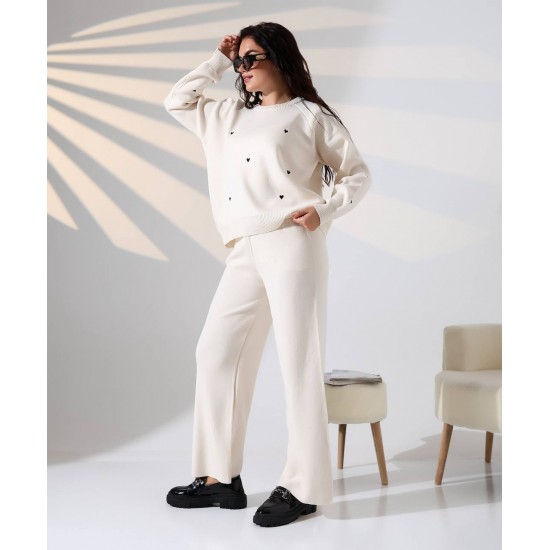 228529 BEYAZ PANTOLON TAKIM