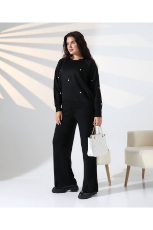 228530 SİYAH PANTOLON TAKIM