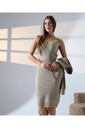 228541 VİZON ELBİSE