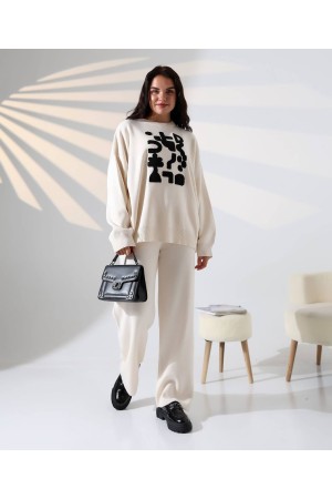 228555 BEYAZ PANTOLON TAKIM