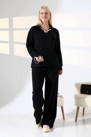 228559 SİYAH PANTOLON TAKIM