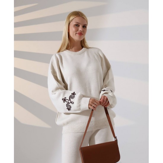 228573 EKRU PANTOLON TAKIM