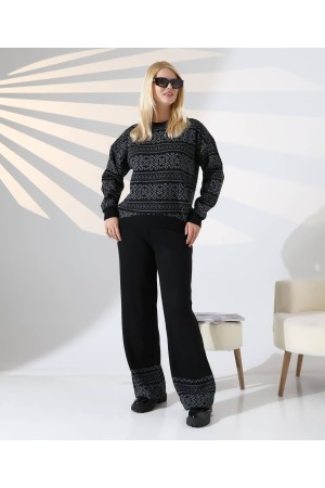 228574 SİYAH PANTOLON TAKIM