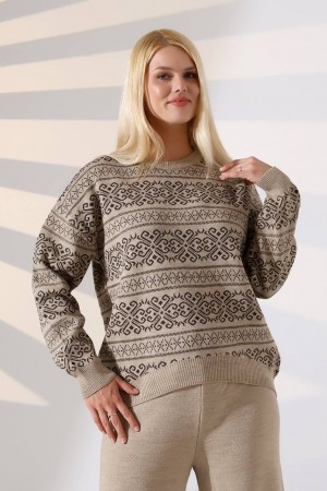 228577 MINK Trousers