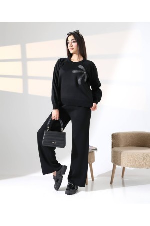 228636 SİYAH PANTOLON TAKIM