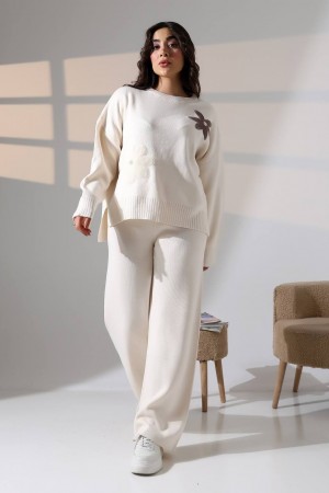 228644 BEYAZ PANTOLON TAKIM