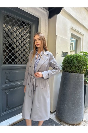 228709 GRİ TRENÇKOT