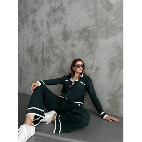 228725 ZÜMRÜT YEŞİL PANTOLON TAKIM