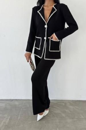 228730 SİYAH PANTOLON TAKIM