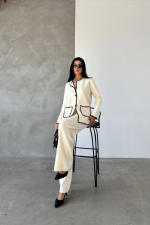 228732 BEYAZ PANTOLON TAKIM