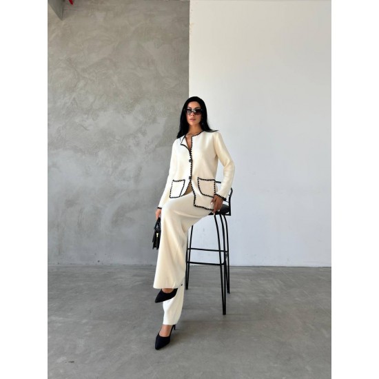 228732 BEYAZ PANTOLON TAKIM