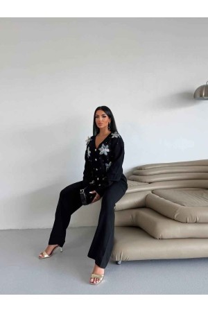 228784 SİYAH PANTOLON TAKIM