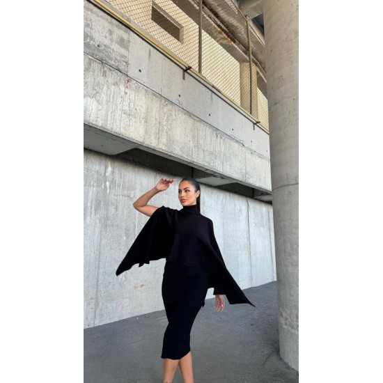 228811 SİYAH ETEK TAKIM