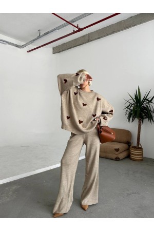 228817 BEJ PANTOLON TAKIM