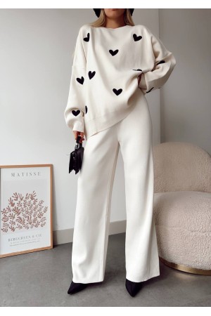 228819 EKRU PANTOLON TAKIM