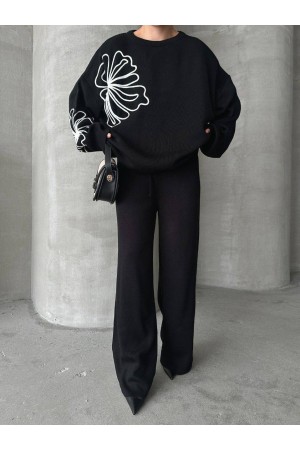 228823 SİYAH PANTOLON TAKIM