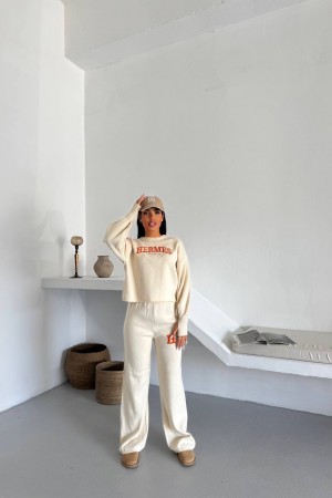 228834 BEJ PANTOLON TAKIM