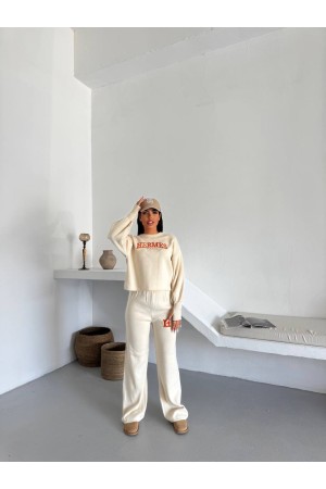 228834 BEJ PANTOLON TAKIM