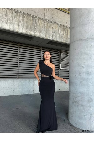 228838 SİYAH ABİYE