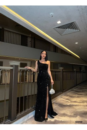 228850 SİYAH ABİYE