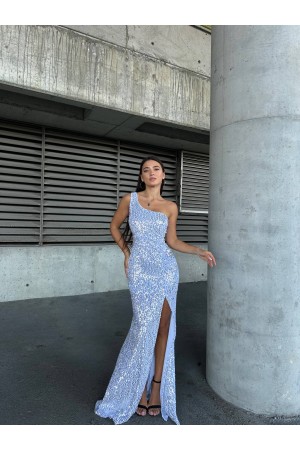 228851 BEBE MAVİ ABİYE