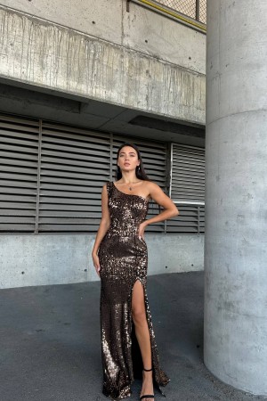 228853 COFFEE "Evening dress"