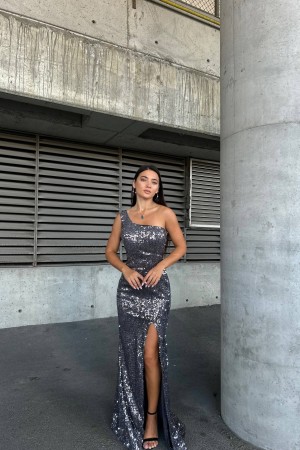 228855 GRAY "Evening dress"