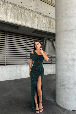 228863 ZÜMRÜT YEŞİL ABİYE