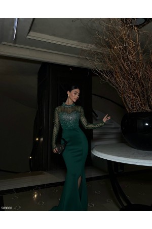 228879 ZÜMRÜT YEŞİL ABİYE