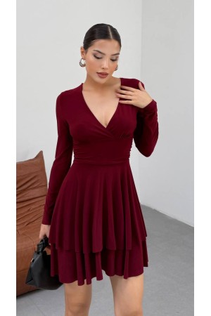 228895 BORDO ELBİSE