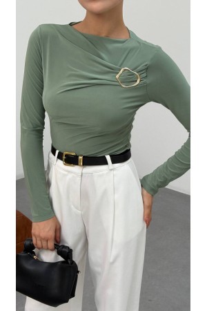 228900 SU YEŞİL BLUZ