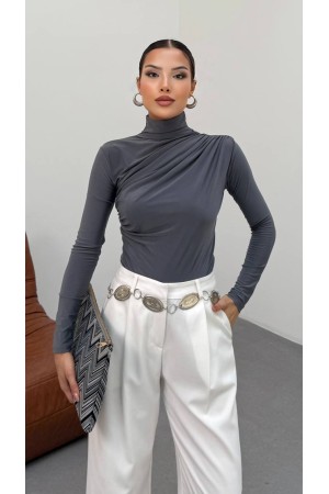 228906 GRİ BLUZ