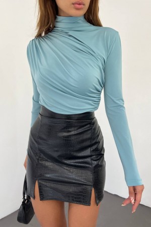 228909 BEBE MAVİ BLUZ