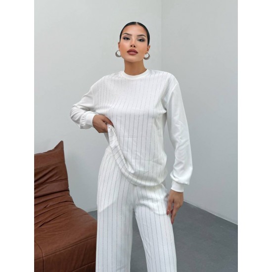 228919 BEYAZ EŞOFMAN TAKIM