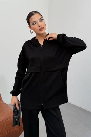 228921 SİYAH EŞOFMAN TAKIM