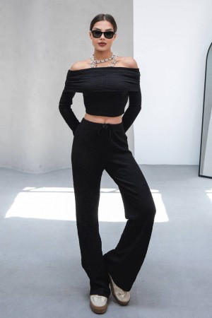 228943 SİYAH PANTOLON TAKIM