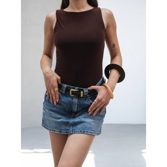 228971 KAHVE BODYSUIT