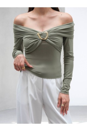 228978 SU YEŞİL BLUZ