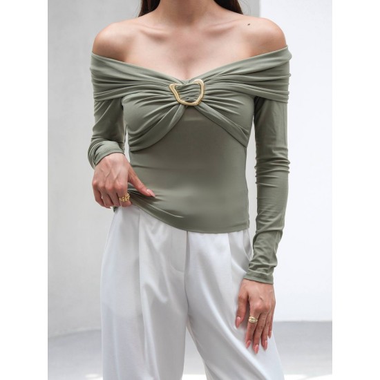 228978 "Water Green" BLOUSE