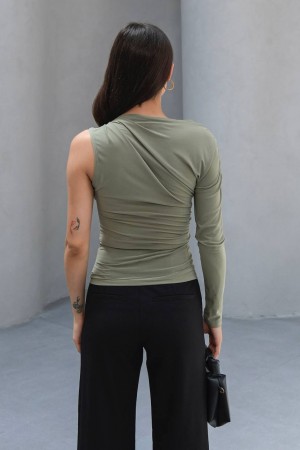 228999 SU YEŞİL BLUZ