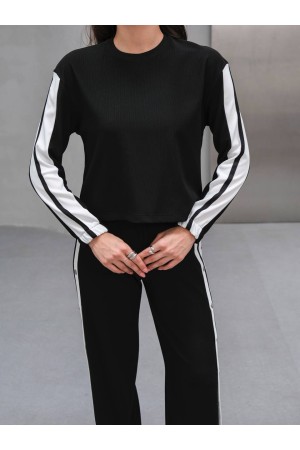 229018 SİYAH EŞOFMAN TAKIM