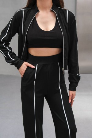 229020 SİYAH EŞOFMAN TAKIM