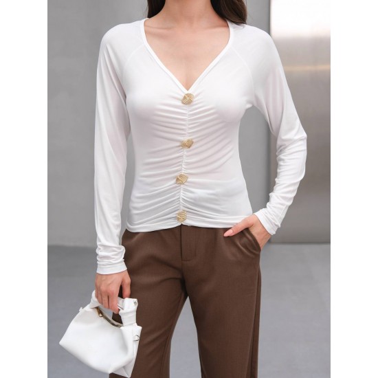 229040 WHITE BLOUSE