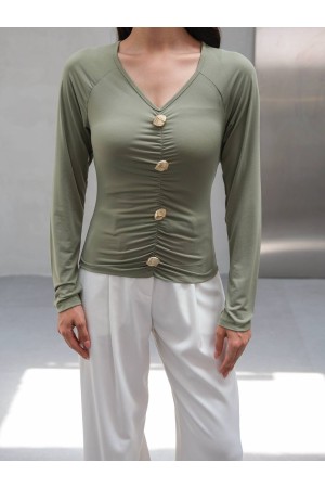 229041 SU YEŞİL BLUZ