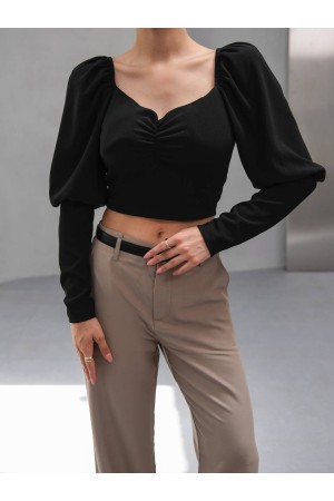 229053 SİYAH BLUZ