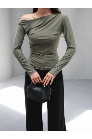 229064 SU YEŞİL BLUZ