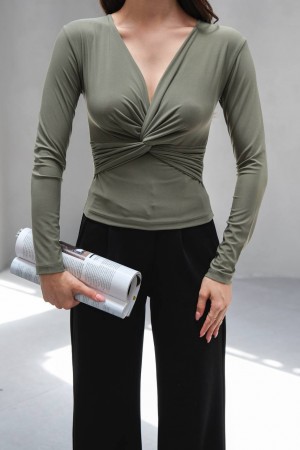 229097 "Water Green" BLOUSE