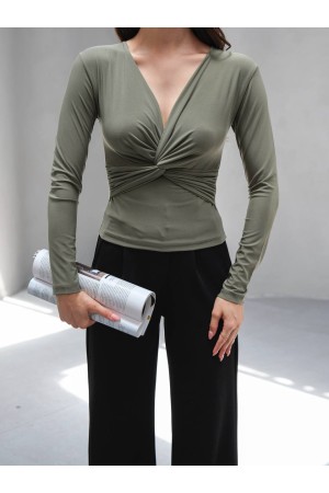 229097 SU YEŞİL BLUZ