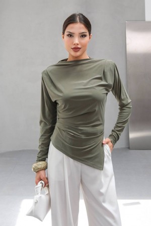 229106 SU YEŞİL BLUZ