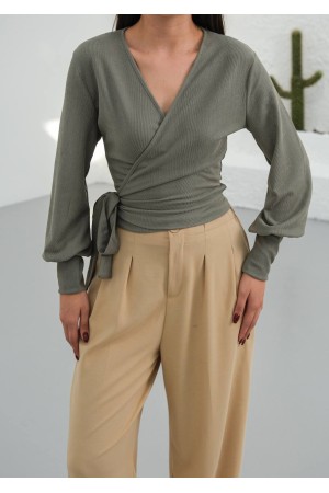 229110 SU YEŞİL BLUZ